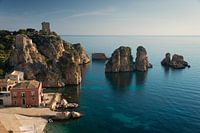 Faraglioni Felsen und Tonnara in Scopello