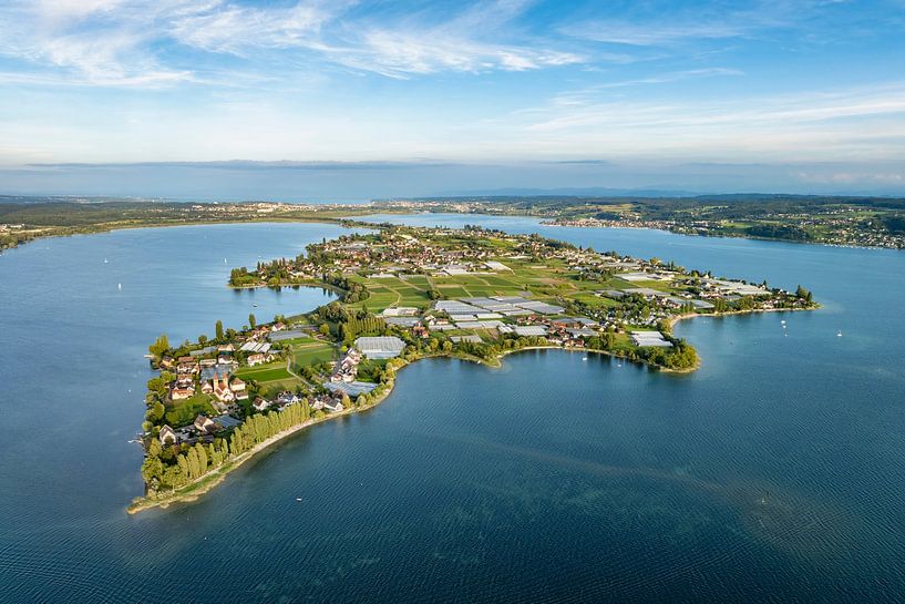 The island of Reichenau in Lake Constance by Markus Keller