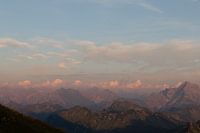 Sonnenuntergang am Diedamskopf