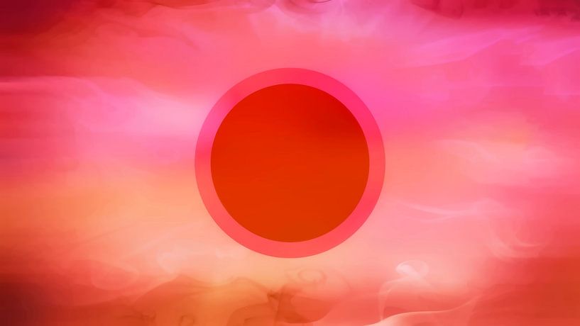 The aura of the sunrise by Mad Dog Art