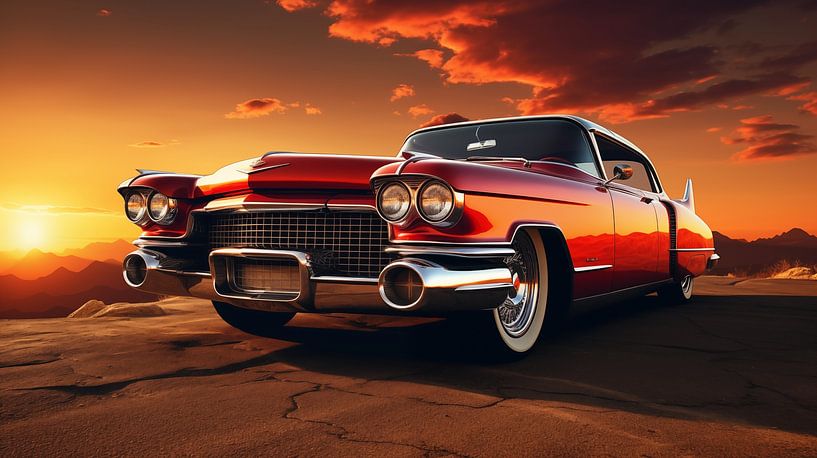 Old stylish Cadillac by Black Coffee