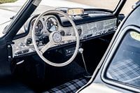 Mercedes-Benz 300 SL Flügeltürer Oldtimer-Interieur