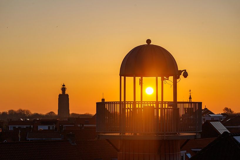 Westkapelle lighthouse during sunrise by Patrick Fotografeert