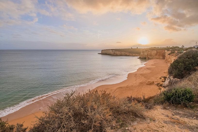 Coastline Algarve in Portugal by Bianca Kramer