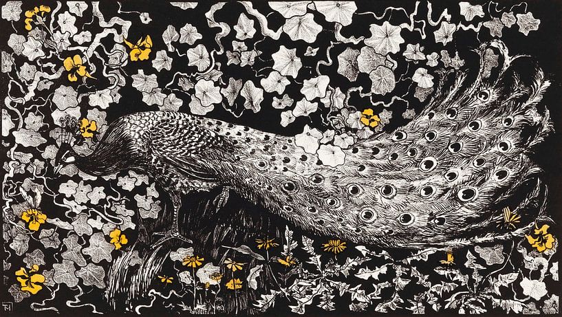 Pfau , Theo van Hoytema von Meisterhafte Meister