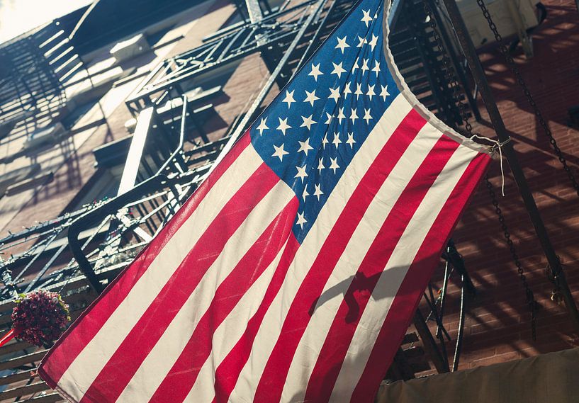 Drapeau USA (New York) par Marcel Kerdijk