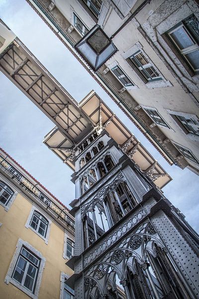 Lissabon 4 - Elevador de Santa Justa par Michael Schulz-Dostal