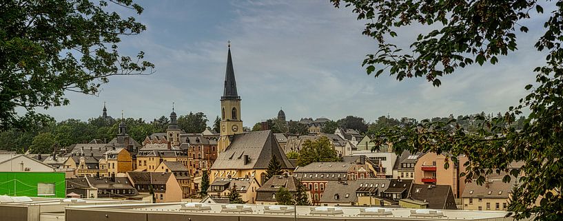 Stollberg / Erzgebirge Panorama von Johnny Flash