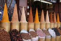 Spices for sale in Marrakech