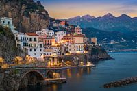 Nacht in Atrani, Italien