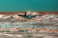 Laatste golf voor de storm in blauw