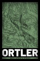 Ortler | Topographic Map (Grunge)