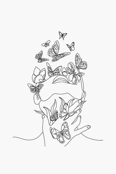 Schmetterling von Studio Allee