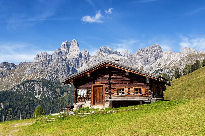 Almhütte im Gebirge von Coen Weesjes