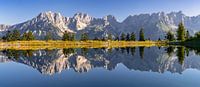 Summer morning in the Kaiser Mountains in Tyrol, Austria