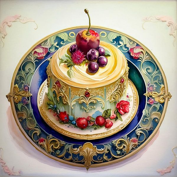 Eine Torte als Kunstwerk von Patricia Hofmeester