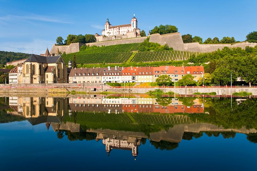 Marienberg Fortress in Würzburg by Werner Dieterich