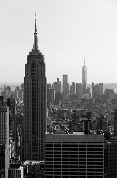 Skyline von New York von Chris van Breemen