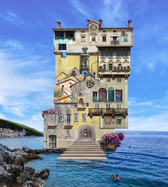 Stari Grad - Croatie par Ron van Vliet