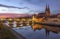 Regensburg at sunrise