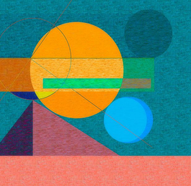 Abstrakt von Corinne Welp