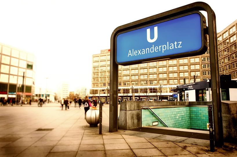 Berlin Alexanderplatz von Marlika Art