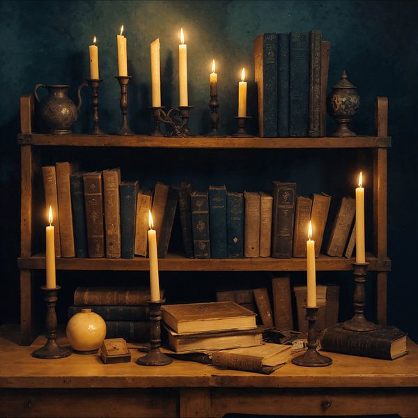 Bougies et connaissances par Matteo Bellini