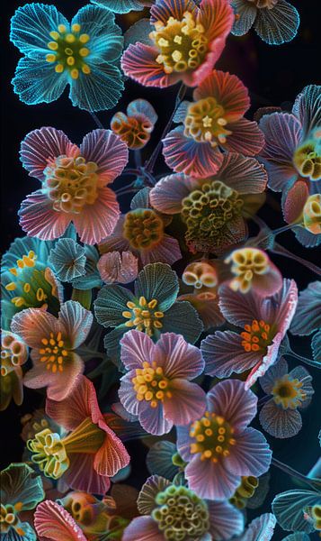 Kristallblumen 3 von DNH Expressions