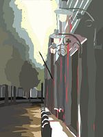 2016 art 25 Leeuwarden Eewal ochtendzon