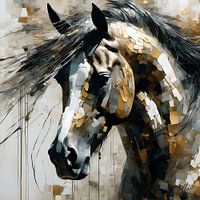 Der Blick eines Hengstes