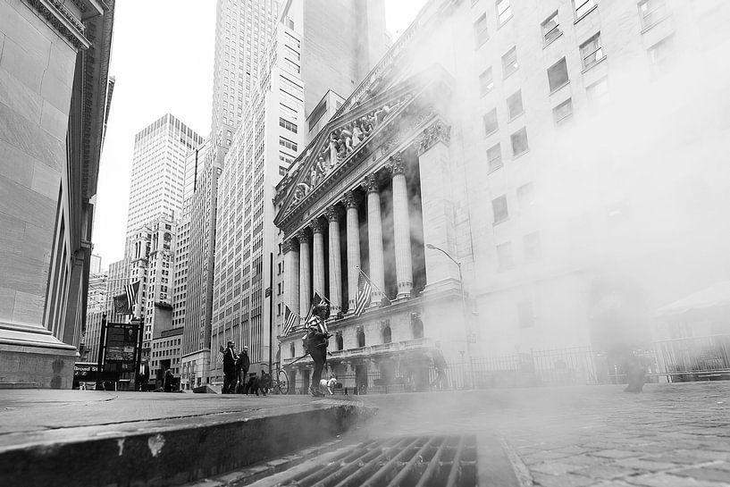 New York Wall Street by René Schotanus