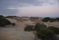 Een landschap in Australië