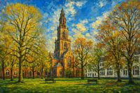 Les Martinitoren du Martinikerkhof