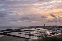 West-Terschelling voor zonsondergang