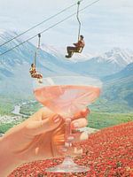 Collage printanier vintage