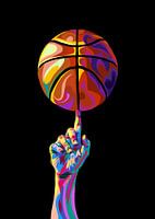 Le basket-ball dans le pop art