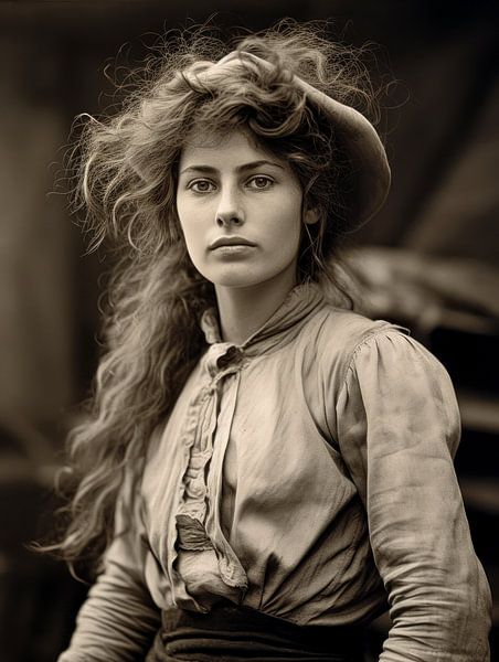 Natural strength caught in the wind by Klaus Tesching - Art-AI