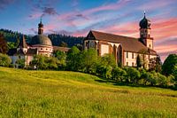 Das Benediktinerkloster St. Trudpert im Münstertal im Schwarzwald