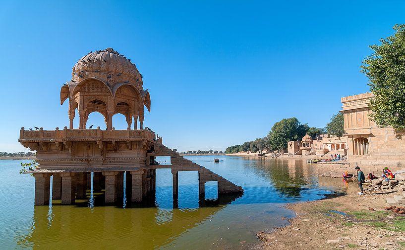 Jaisalmer: Gadsisar Meer von Maarten Verhees