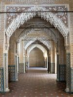 Alhambra - Gallery in the Sala de Los Reyes