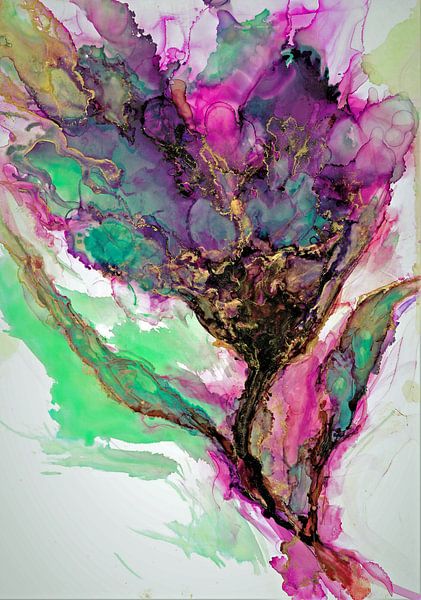 Rêve violet par Ineke de Rijk