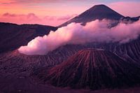 Lever de soleil sur le volcan Gunung Bromo