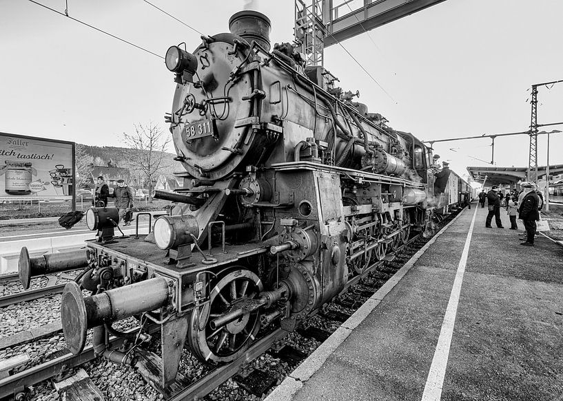Steam locomotive to Titisee by Wim Mourits