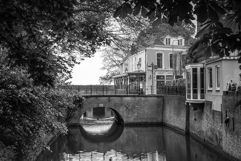 Binnendieze Noir et blanc par Leo van Valkenburg