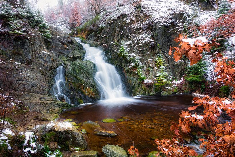 Cascade du Bayehon Malmedy, Belgien von Etienne Hessels