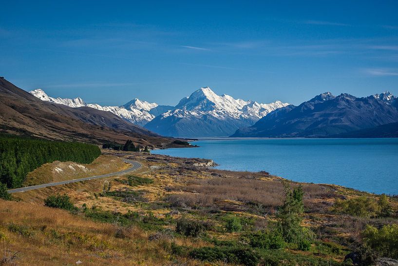 Panoramafoto Mount Cook von Original Mostert Photography