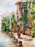 Autumn in Montmartre.