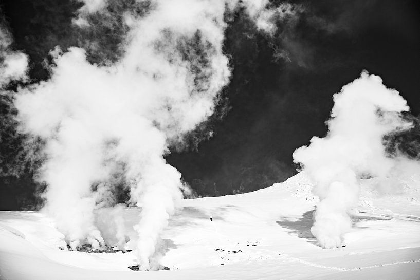 Des montagnes en feu au Japon par Hidde Hageman