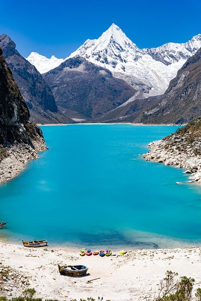 Lagune Parón, Huaraz, Peru von Pascal van den Berg