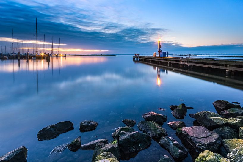 Herkingen harbour by Sander Poppe